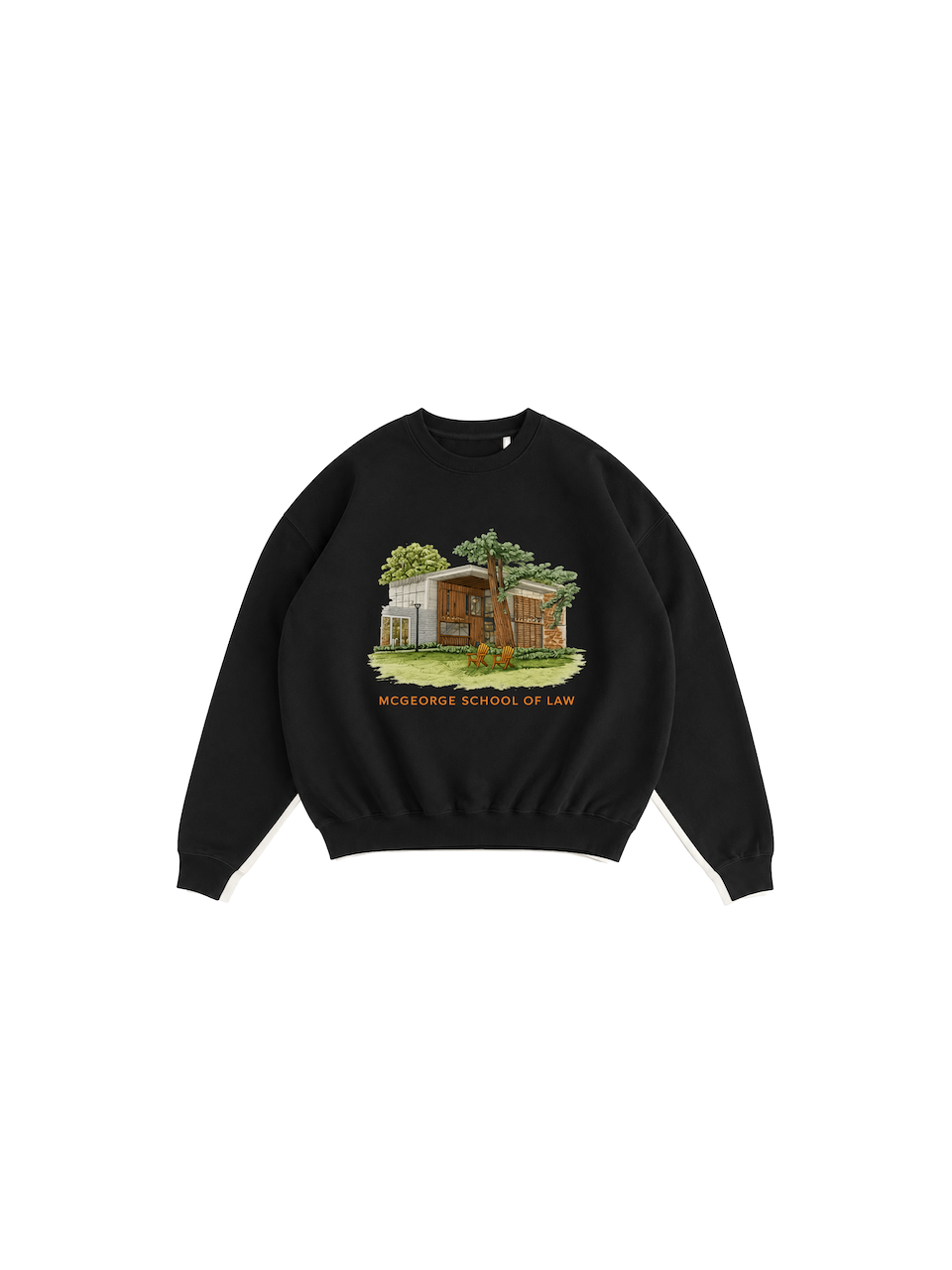 McGeorge Campus Crewneck - Black