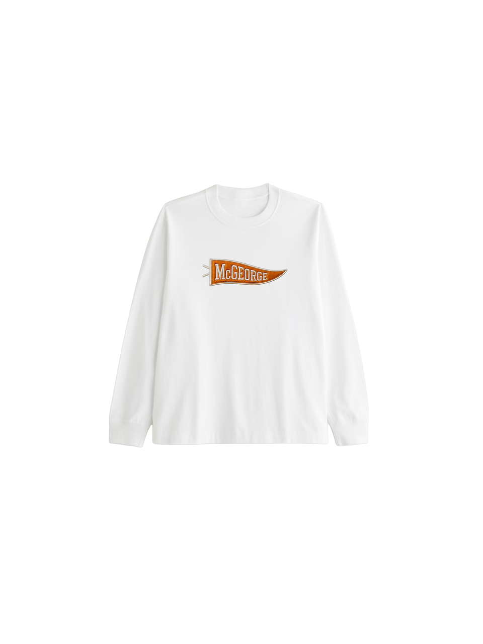 McGeorge Pennant Long Sleeve - White