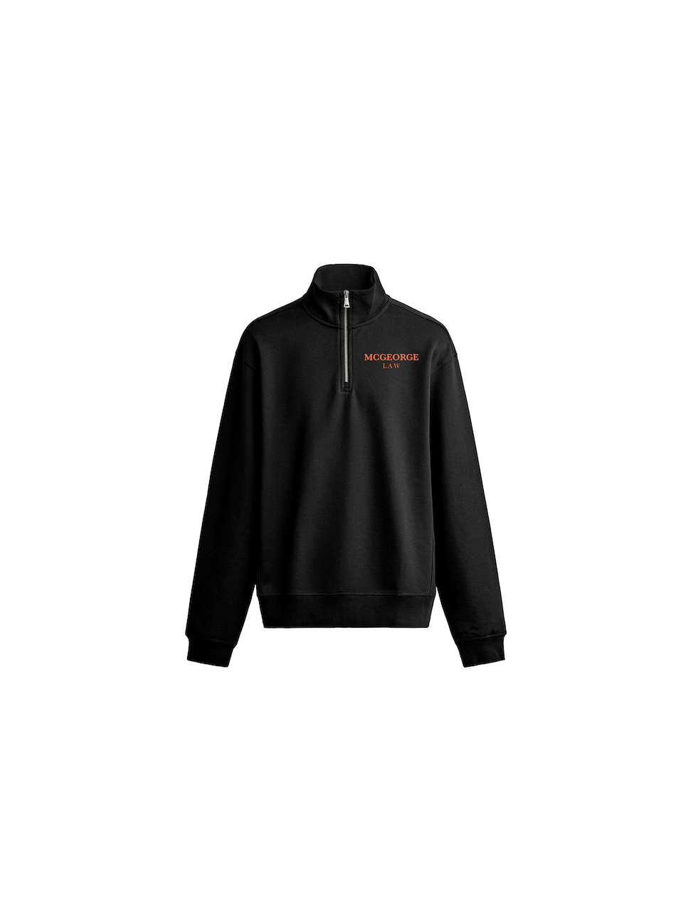 McGeorge Heritage Quarter Zip - Black